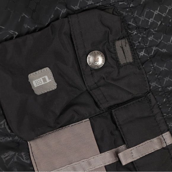 The North Face HyVent 800 Down Puffer Winter Bomber Jacket Faux Fur Hood Sz XS - Picture 2 of 9